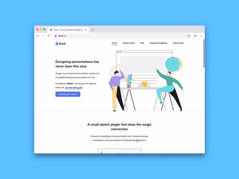 Brand logo for external website's link